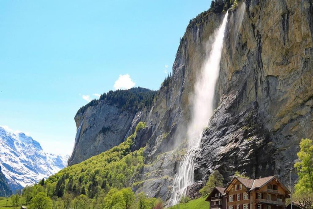 Breathtaking Waterfall Apartment Nr.2 Лаутербруннен Экстерьер фото